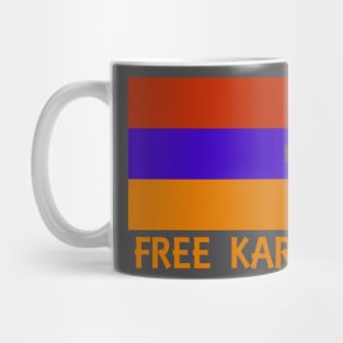 Free Karabakh - Orange Mug